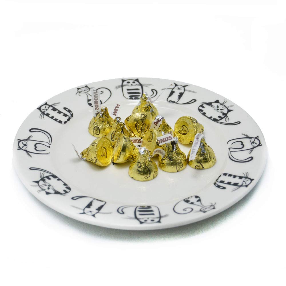 Bonjour Cute cerámica plato de gato taza tazón pequeños platos conjuntos de cena única plato postre bandeja bandeja de juego de platos y cubiertos Cocina