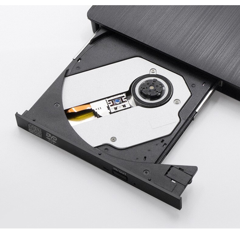 Portable USB 3.0 DVD-ROM CD ROM Optical Drive External SlimDisk Reader Desktop PC Laptop Tablet DVD Player