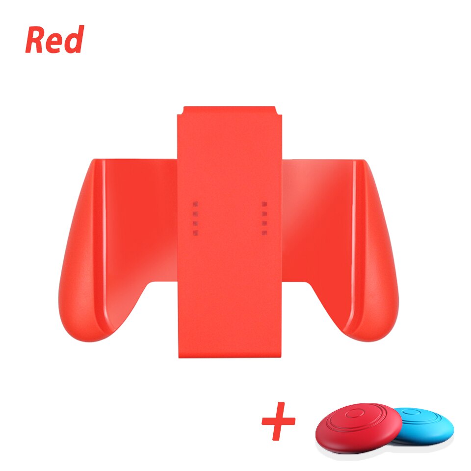 Gaming Grip Handvat Controller Voor Nintendo Switch Vreugde Con Houder Comfort Grip Handvat Beugel Houder Voor Nintend Schakelaar Joycon: red