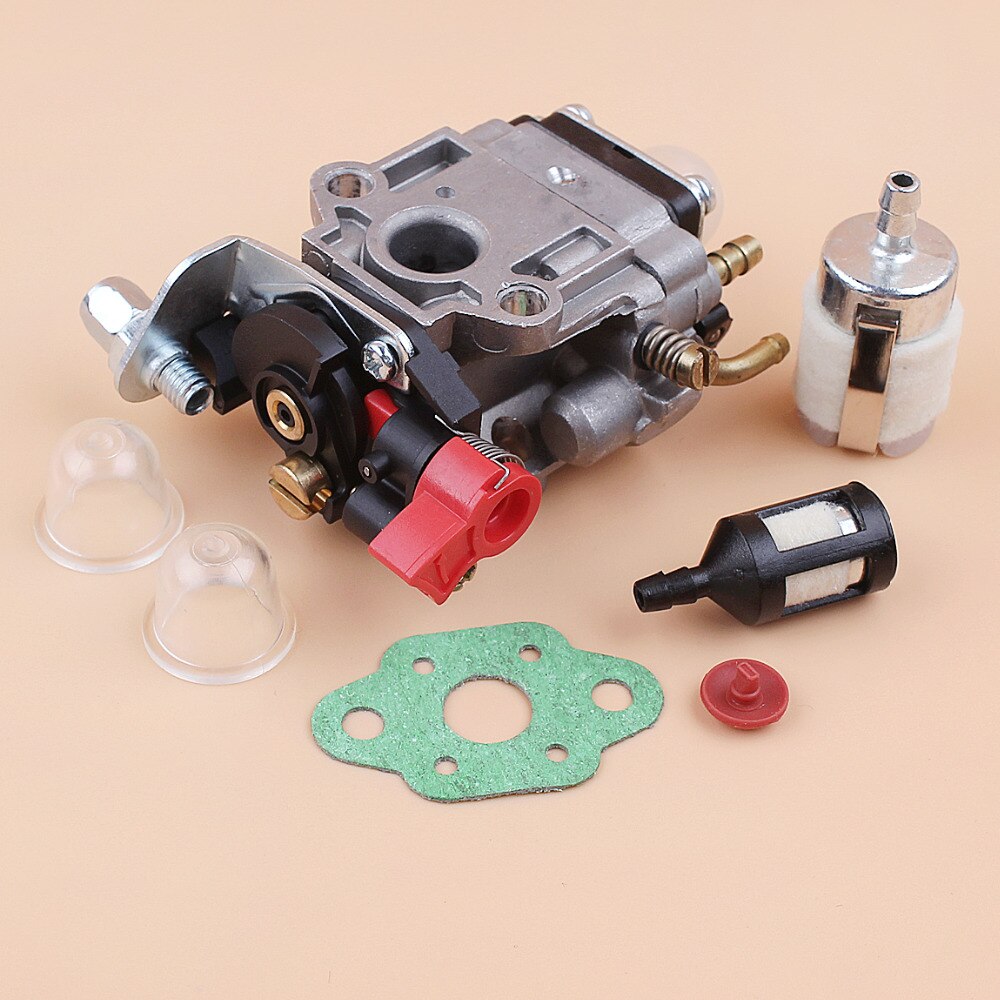 Carburetor Primer Bulb Tune Up Kit Fit Kawasaki TH23 TH26 TH34 KAAZ OLEOMAC BV162 23CC 25CC 26CC 33CC 35CC Trimmer Parts