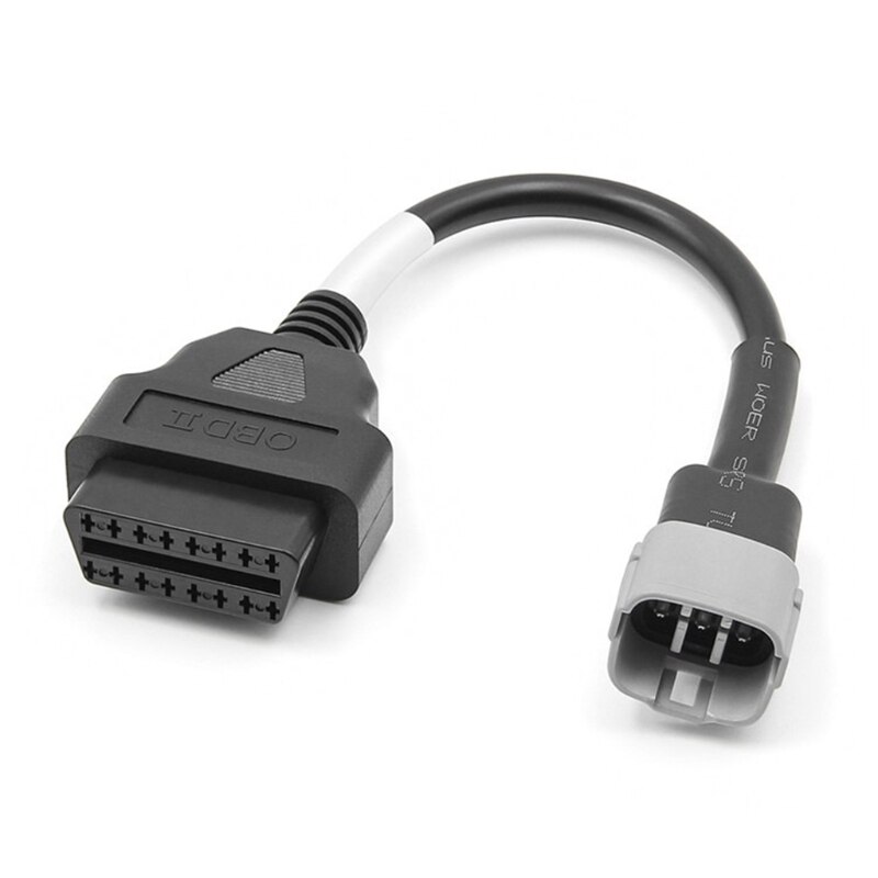 Diagnose- 6- pin-auf-obd 2 16 pin-adapterkabel, motorrad-fehlererkennungsstecker, passend für kawasaki 6p: Suzuki 6p