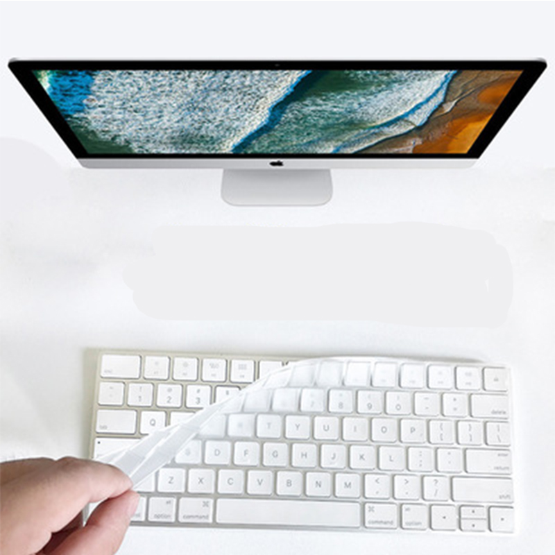 Desktop PC for Apple Bluetooth Wireless keybord MLA22LL/ A1644 A1314 IMAC Keyboard cover Protector Silicone Cover US/EU Version