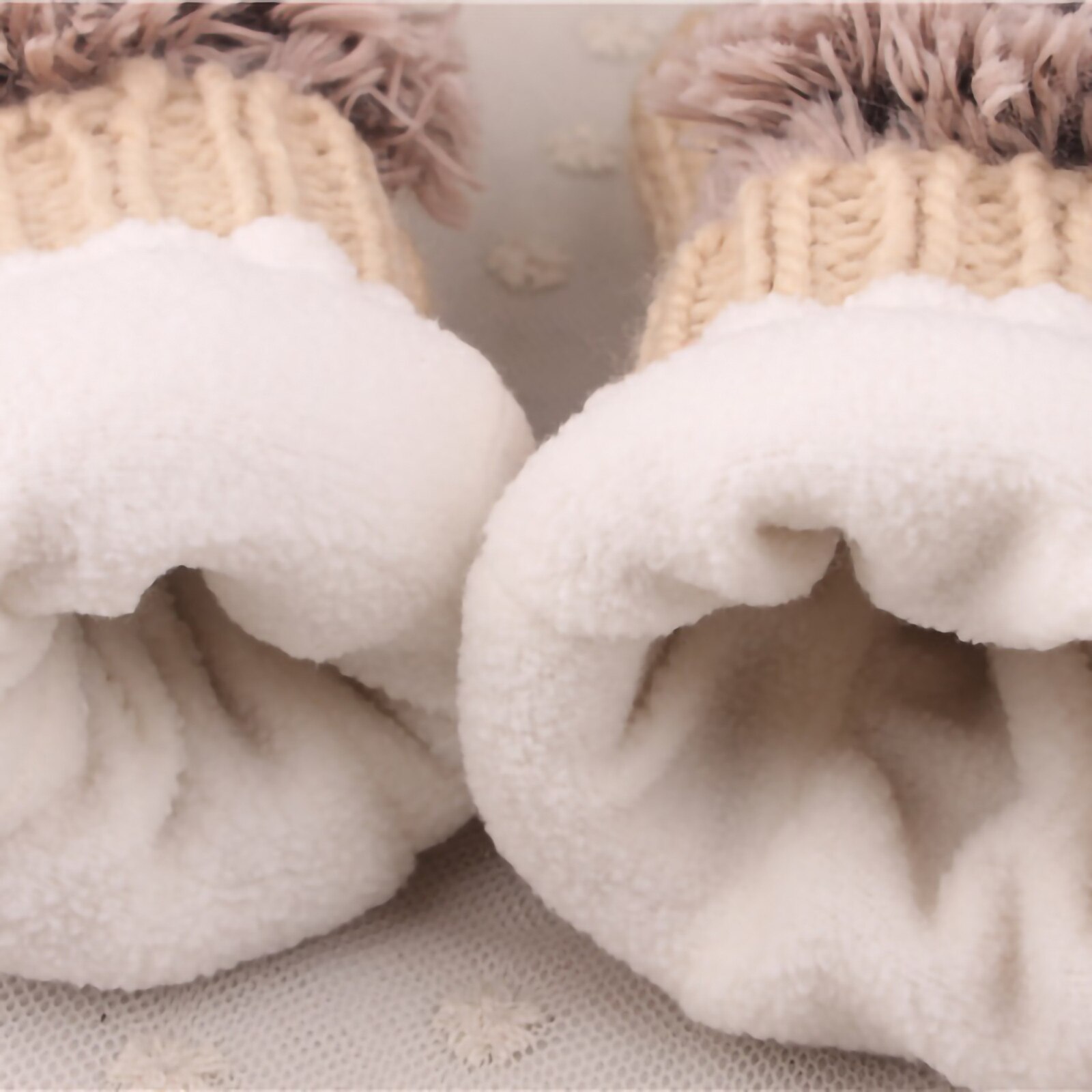 3d Cartoon Animal Girls Novelty Cartoon Winter Gloves For Women Knit Warm Fitness Gloves Hedgehog Heated Villus Wrist Mittens