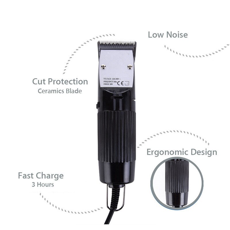 Professionelle Elektrische Haar Schneiden Maschine Für Haustier Haar Trimmer 30W Haar Haarschneidemaschine Für Hund Elektrische Ebene Rasieren Maschine