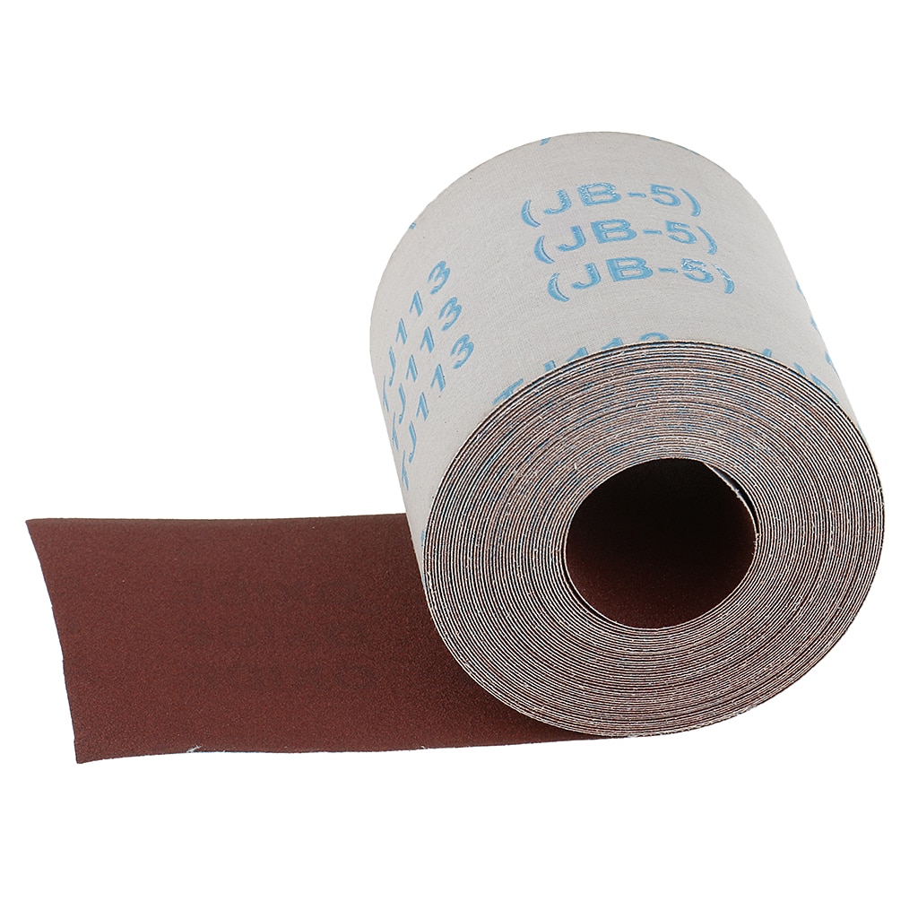 10m X 100mm Waterproof Emery Cloth Sandpaper Roll Abrasive Tool 180 Grit