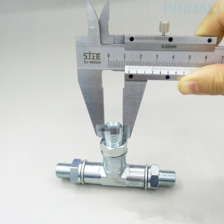 For Daewoo DH ZX PC Hyundai Sany Excavator shuttle valve modified valve three-way pressure measurement three wild Excavator part
