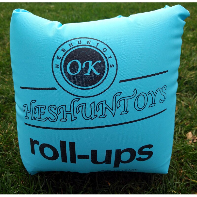 Inflatable Roll-ups Inflatable Donut arm ring Floats oversleeve swimming ring double balloon pool Float swimming arm circle