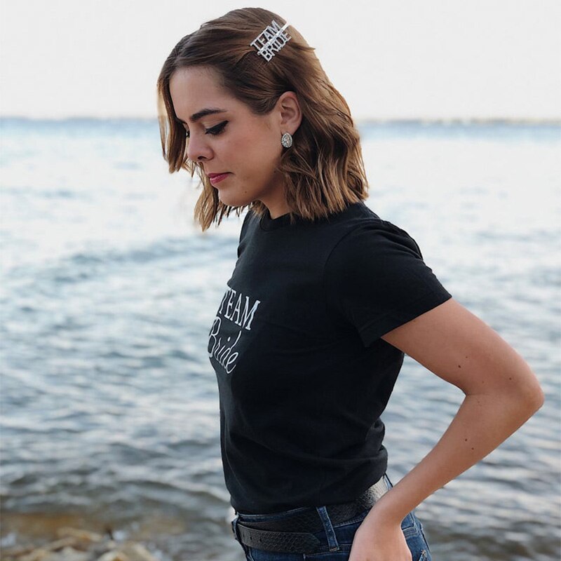 Team Bride tribe Sleep Mask Bridesmaid Proposal Bachelorette hen Party Wedding engagement bridal shower decoration Favor: team bride clip