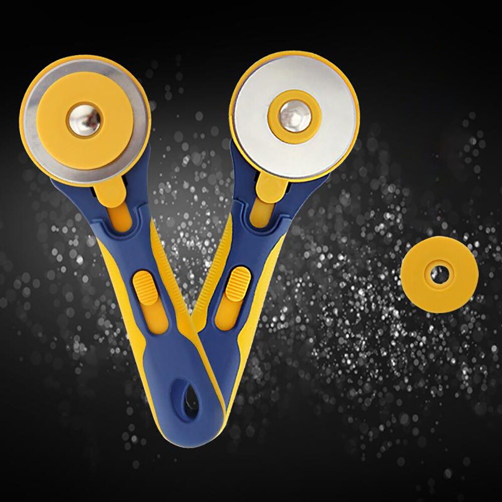 60mm Circular Rotary Cutter Knife for Patchwork Sewing Fabric Cutting Leather Flat Rubber Bands Round Hob Cutting