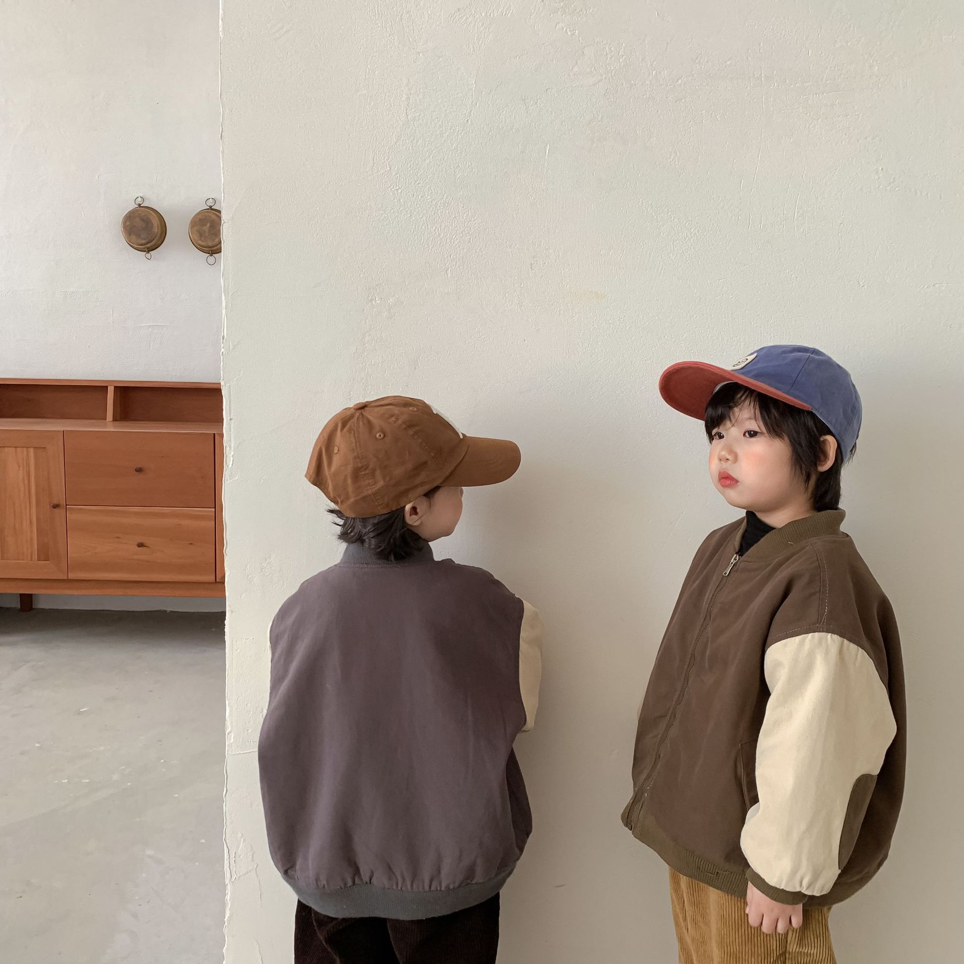 Bovenkleding Jas Jas O-hals Kraag Rits Solid Regelmatige Katoen Mode Eenvoudige Leuke Comfortabele Warme Winter Herfst Unisex