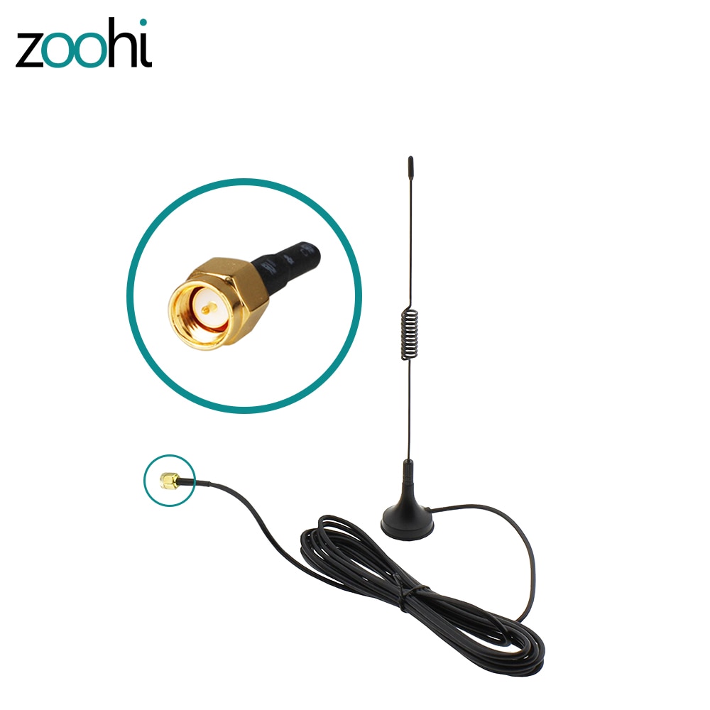 Zoohi 3M 10ft Wifi Antenne Verlengkabel Snoer Voor Anran Draadloze Beveiliging Camera