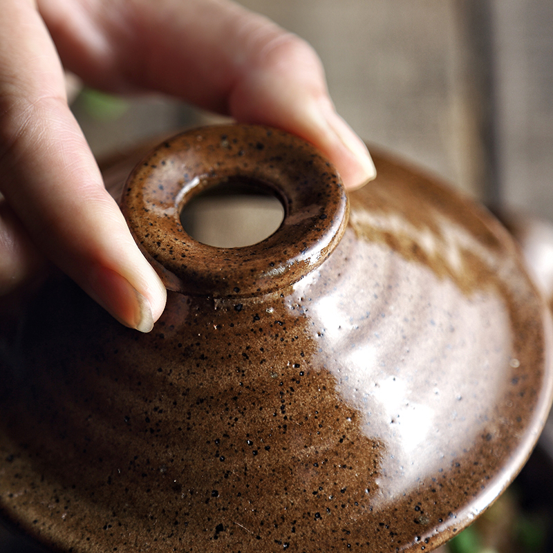 Samll Alleen Japanse Braadpan Stoofpot Gekookte Pot Snelle Grof Aardewerk Soep Rijst Pot Met Deksel Hoge Temperatuur Gezondheid Mini pot