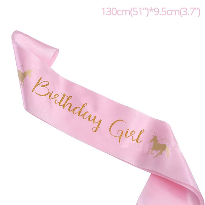 1 stk enhjørning bursdag fotoboks ramme rekvisitter jente baby shower bursdags dekorasjon forsyninger tema festboks rekvisitter dekor: Rosa ramme