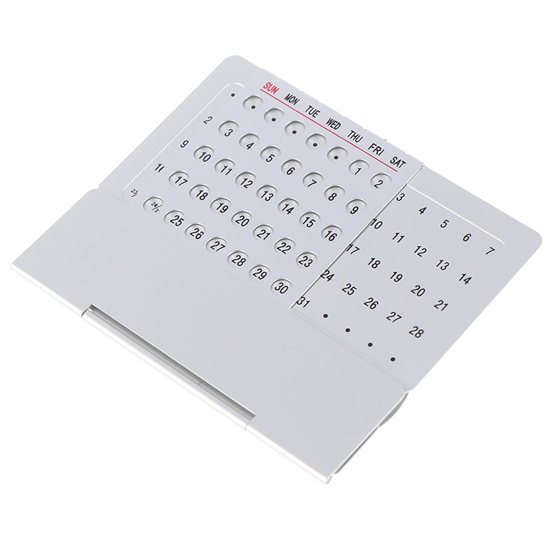 1 pcs Metal fabrication Perpetual Unique 100 Years Perpetual Calendar Office Supplies