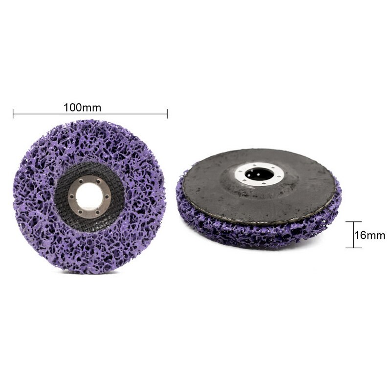 5Pcs 180mm Poly Strip Disc Abrasive Wheel Paint Rust Remover Clean Grinding Wheels For Motorcycles Durable Angle Grinder Car