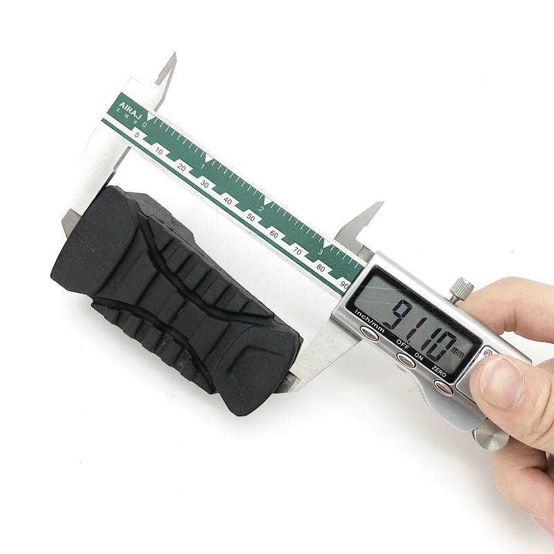 Nikou Fußrastengummi Für SZKI GN 125 - Ersatz Fußrasten Grip Hinten