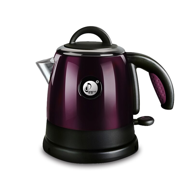 0,8 L 1000W Mini elektrische wasserkocher haushalts kleine kapazität wasserkocher 304 edelstahl reise tragbare: Lila / uns
