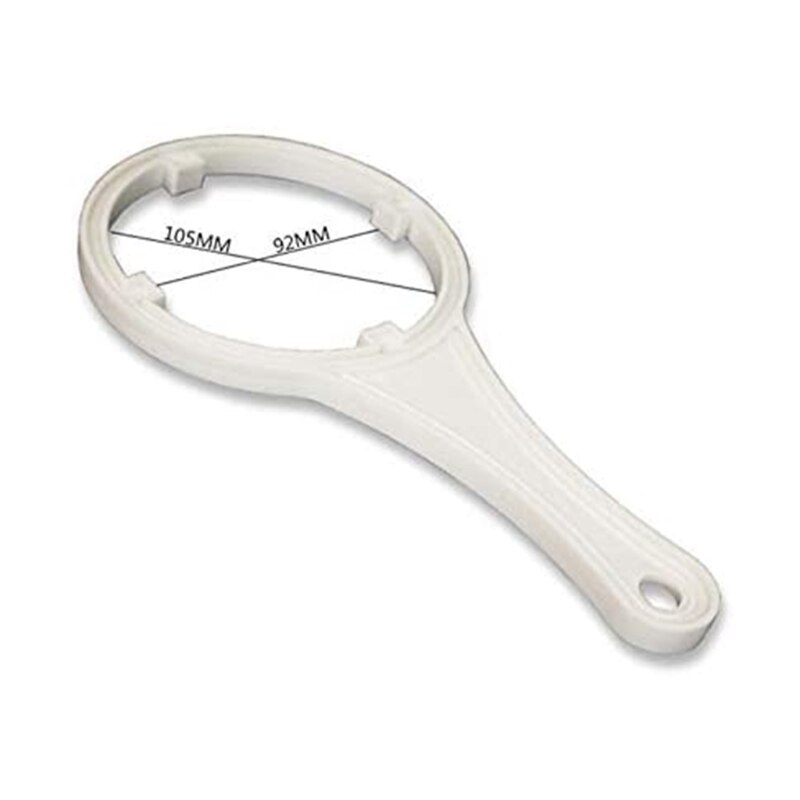 M89B 10 Inches Universal RO DI Reverse Osmosis Drinking Water Filter Wrench Plastic Spanner Portable Hand Tool Lightweight