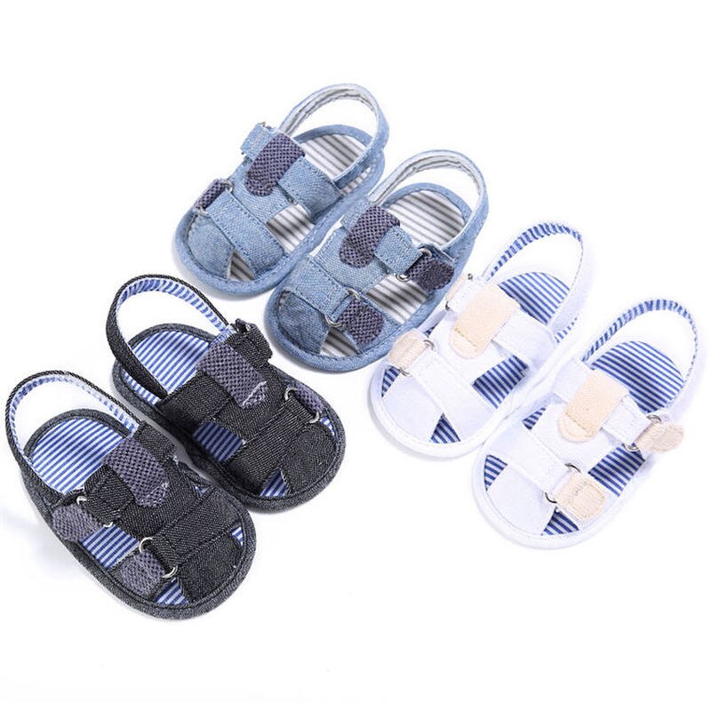 Sandálias Menino Sola Macia Da Árvore de Coco do bebê Primeiro Caminhantes Verão Hoop & Loop Baby Girl Infant Toddler Crib Shoes