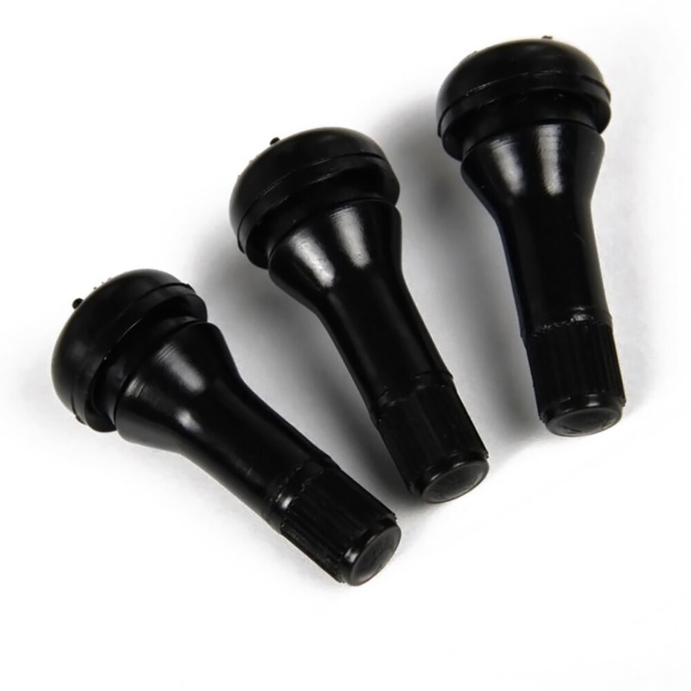 10 stuks duurzame auto snap-in tubeless vacuümband ventieldop rubber dop