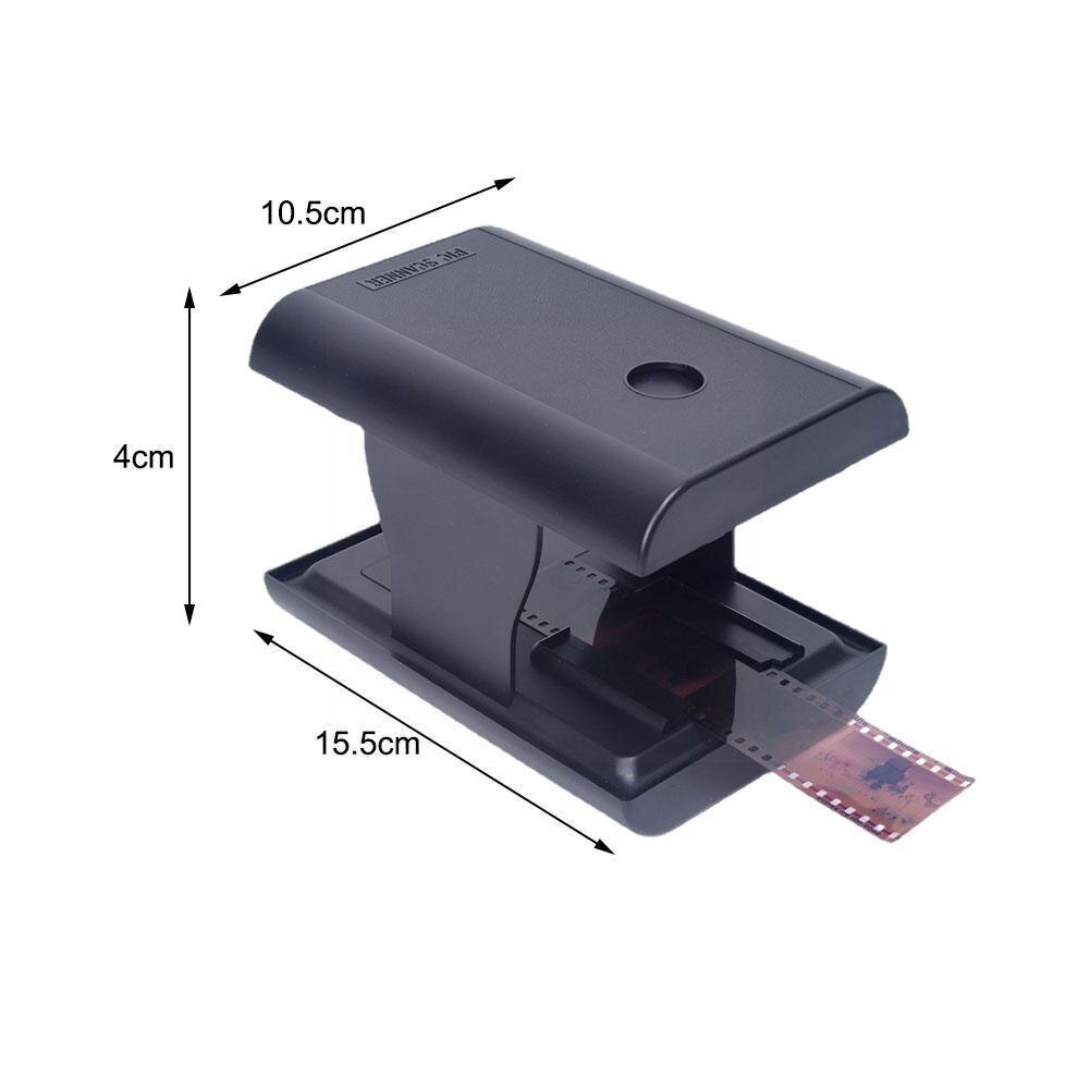 Scanner per pellicole per diapositive negativi portatili Ton169135 Scanner per conversione di pellicole 35mm/135mm Scanner per diapositive convertitore per diapositive I5v4