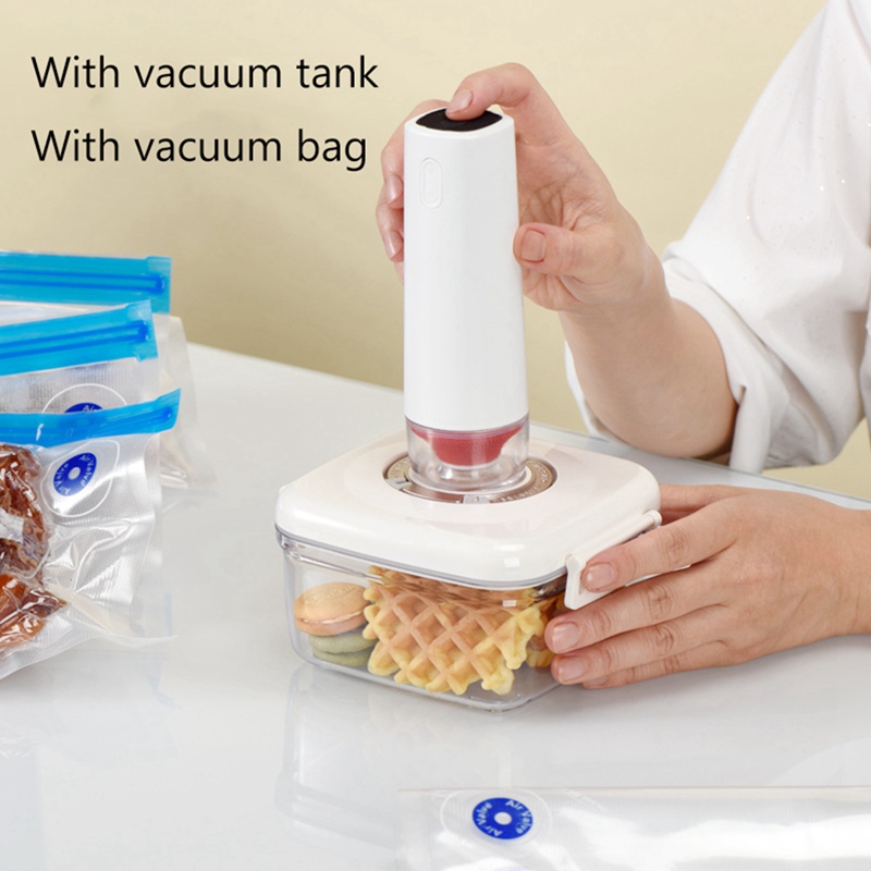 USB Automatic Food Vacuum Pump Sealer Machine Handheld Vacuum Packer Mini Vacuum Sealer Food Saver