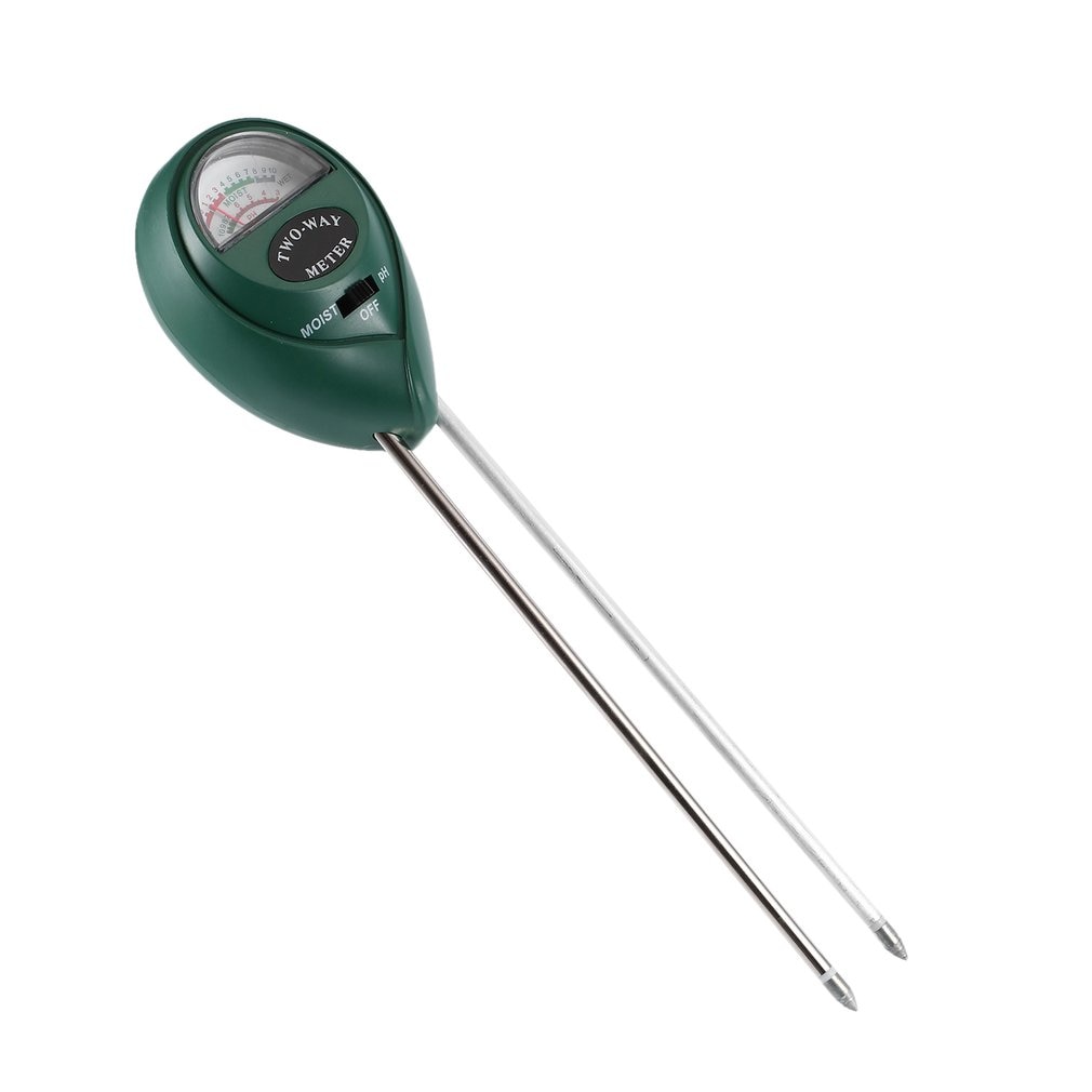 2 in 1 jordfugtighed ph meter jordhygrometer holdbar jord tester haven fugt jord ph intensitetsmåler