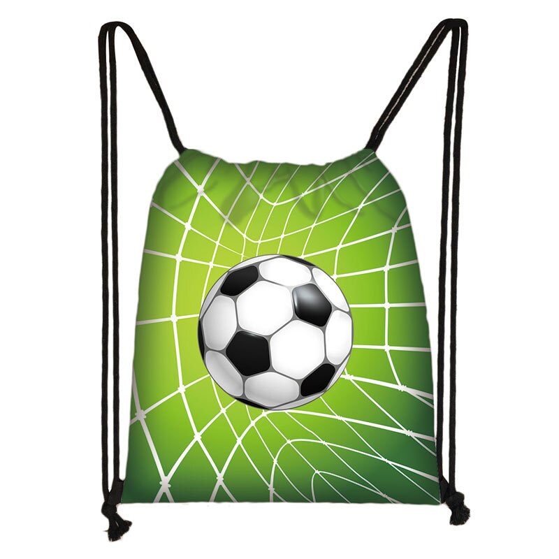 Sac à dos avec cordon imprimé pour hommes, sac de rangement à la , sac à dos décontracté pour adolescents, sac de voyage, sac à livres,: skdfoot12
