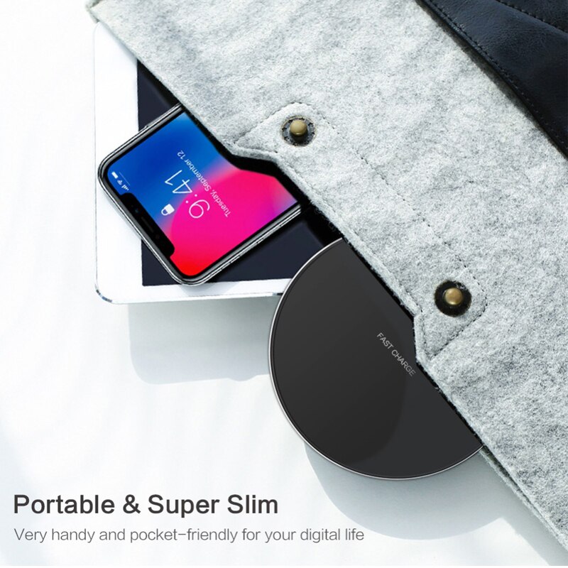 20W Fast QI Charger Wireless For IPhone 8 Plus X XR XS 11Pro Max Fast Wireless Charger Charging Pad For Samsung S12 Plus