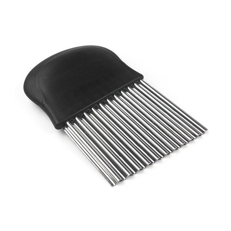 Potato Chip Cutter Slicer Cutting Tool Stainless Steel Aid Gadget for Kitchen Onion MSU88