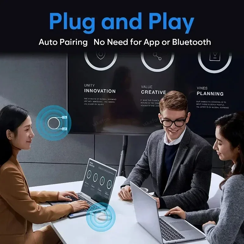 5g 50m trådlös hdmi-videosändare och -mottagare förlängare, display, usb-adapter, dongle för tv-sticka, monitor, projektor, dator