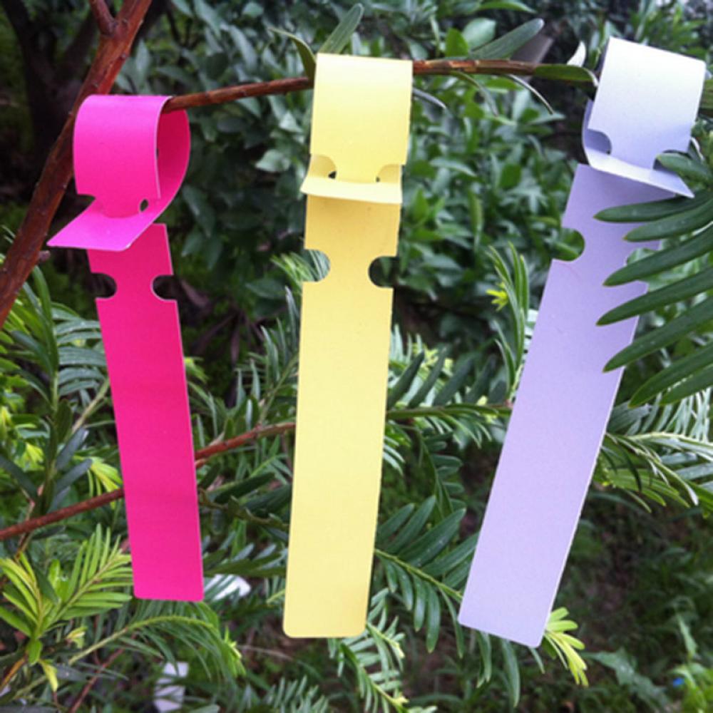 50PCS gardening garden hang tag label hanging tree seedling plant fruit trees signs prompt card classification tool