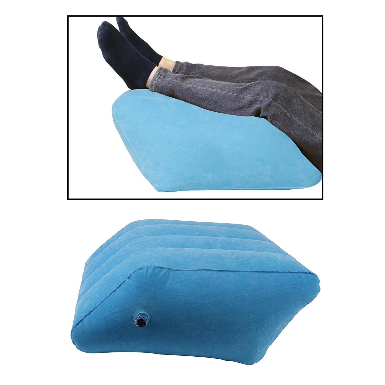Draagbare Back Heup Been Knie Rest Kussen Lichtgewicht Voet Bed Kussen Zachtjes Opblaasbare Been & Knie Relief Ondersteuning Kussen