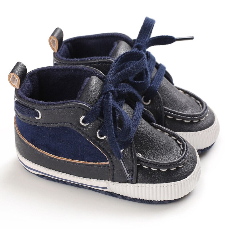 Niño niña niño deportes zapatillas de deporte Zapatos bebé niño chico de Casual zapatos de cuero: Caqui / 13-18 meses
