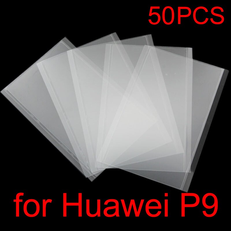 50 PCS OCA Optically Clear Adhesive for Huawei P8\P9\Ascend Mate 7\Mate 9\P10\Mate 10\P20\Honor 10\ P8 Max