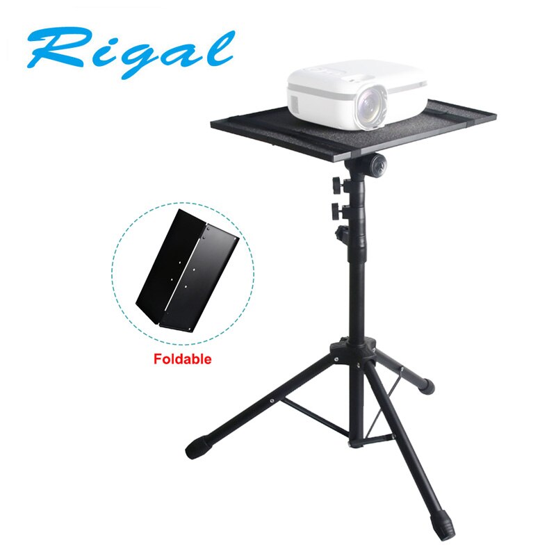 110 160cm Photography Tripod Tray Adjustable Projector Bracket Light Stand Mount Tripods for Xiaomi Smartphone Camera Laptop