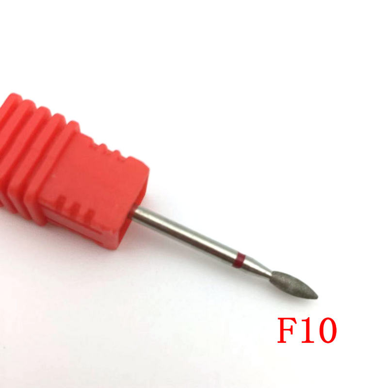 20 typer søm keramisk bor negle manicure bord ony ren negle bor bit sikkerheds bit søm boremaskine tilbehør: F10