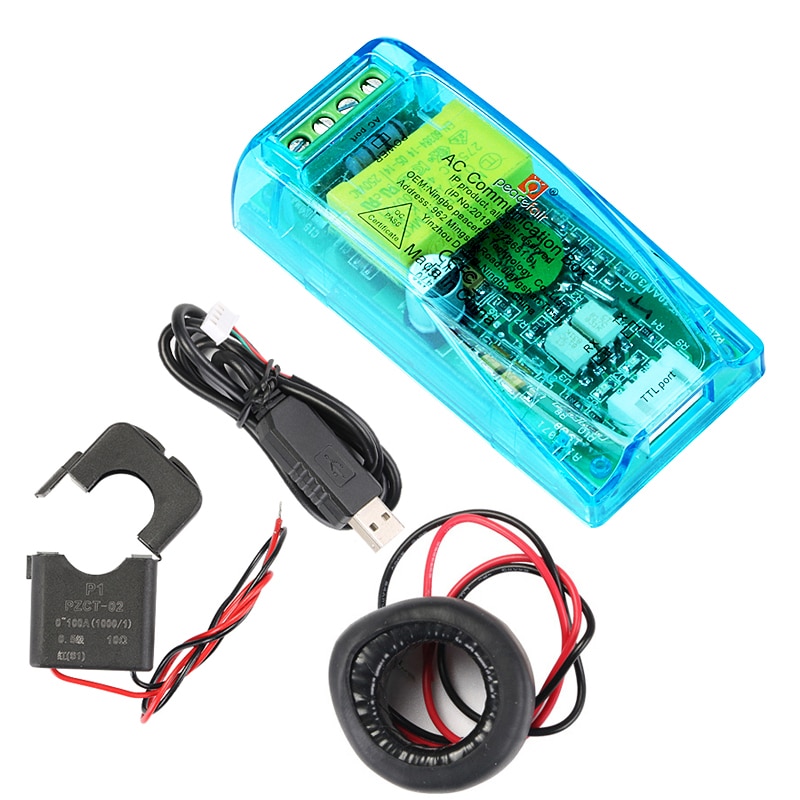 PZEM-004T nouvelle Version puissance énergie Watt mètre AC 220V 100A électricité Volt ampèremètre fréquence Kwh voltmètre pour arduino CT