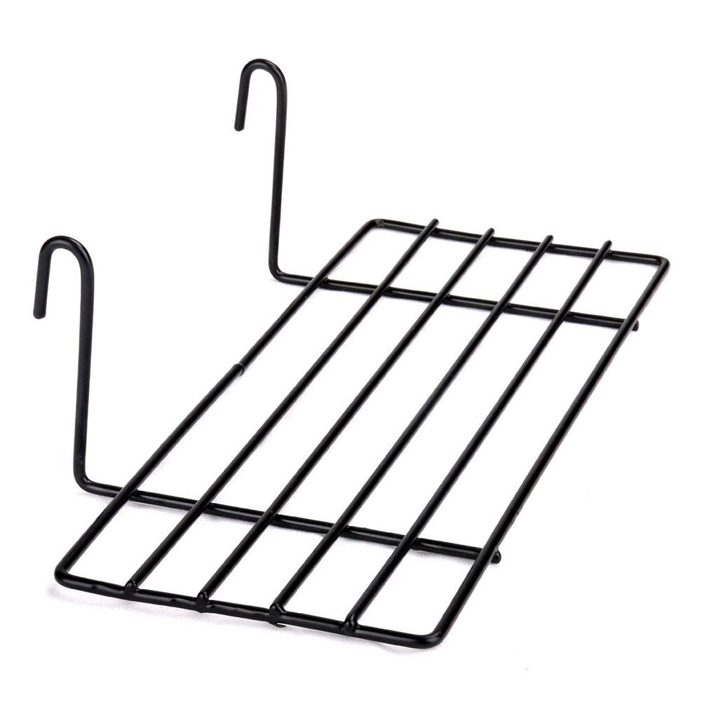 Wall Decoration Iron Frame Hanging Rack Wall Display Storage Box Multifunction Mesh Wire Metal Wall Shelf