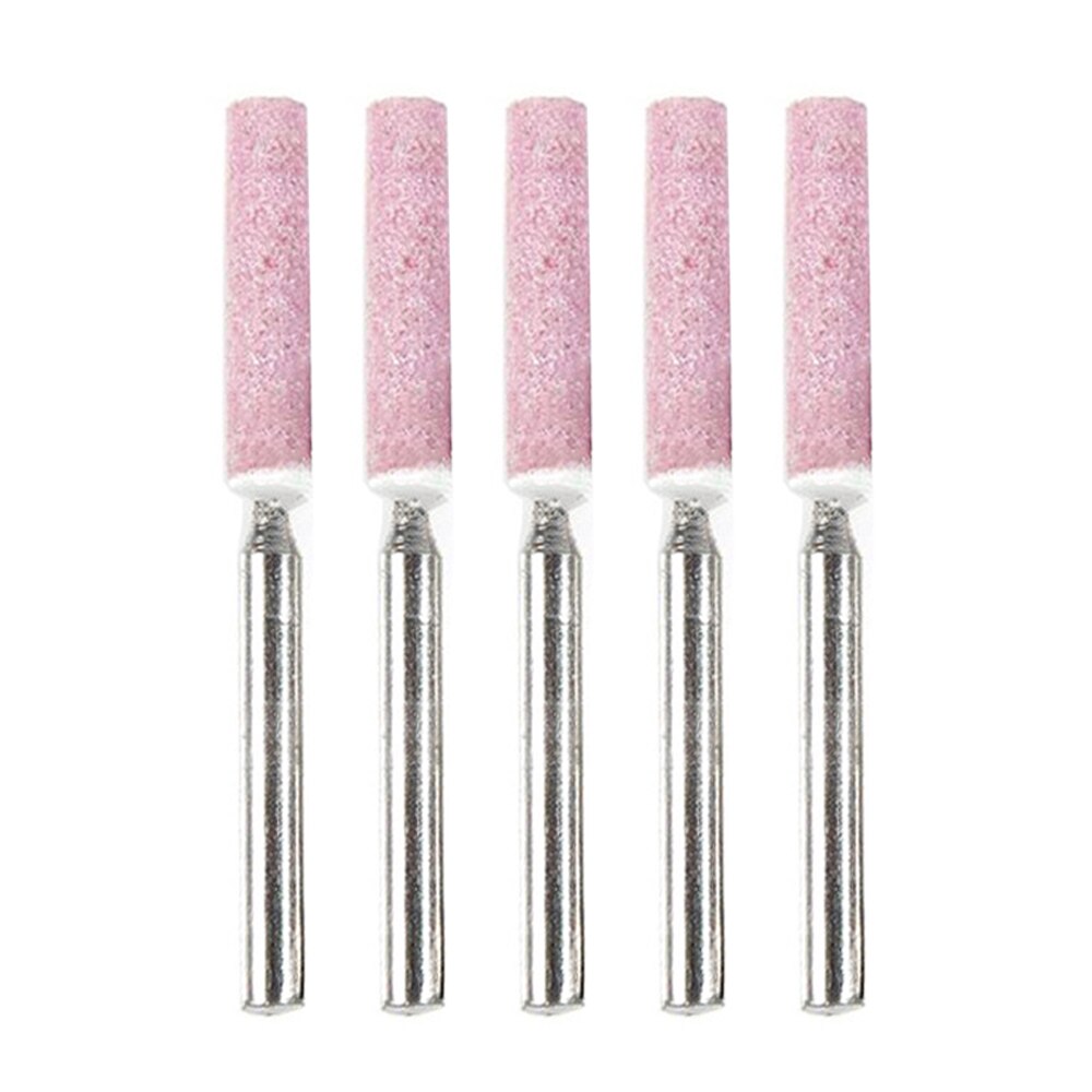 5 stuks gecoate cilindrische kettingzaagslijper, braamsteen, ronde vijl, ambachtsman slijpstaaf, molengereedschap, houtsnijgereedschap: 34mm