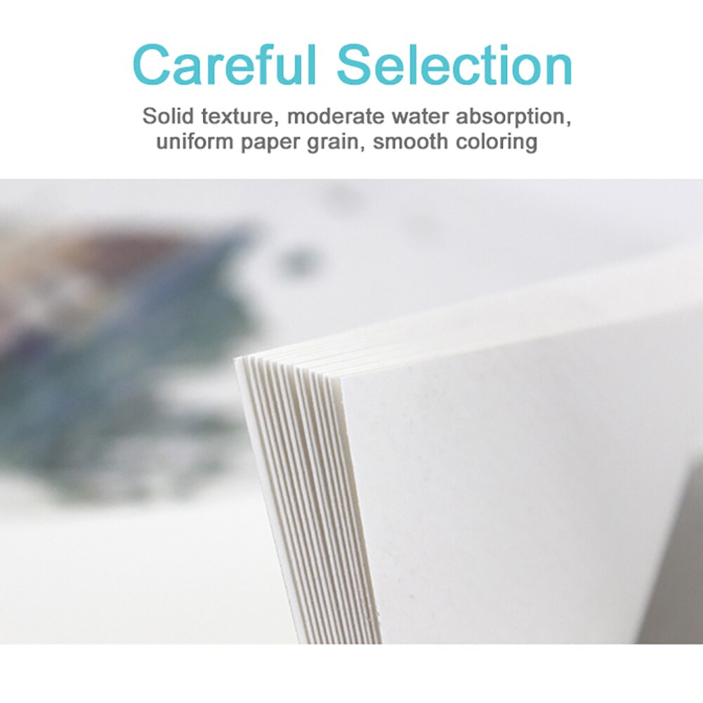 A3 A4 A5 Watercolor Paper Sketchpad Blank Painting Drawing Diary Hardcover Sketch Book Stationery Notebook Art Supplies