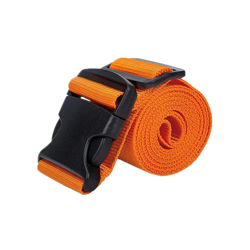 1pc bagageremmar justerbara resväskeband bandband bagagefäste för resetillbehör: Orange