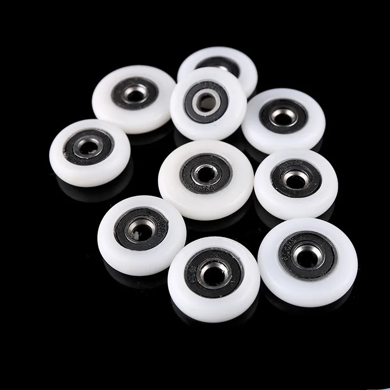 1 x Double Top Zink Legering Douche Deur Rollers/Lopers 23 mm Wiel Diameter ES1