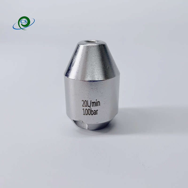 Rioolreinigingsmondstukset Roestvrijstalen straalmondstuk Accessoires voor hogedrukreiniger 5000 psi