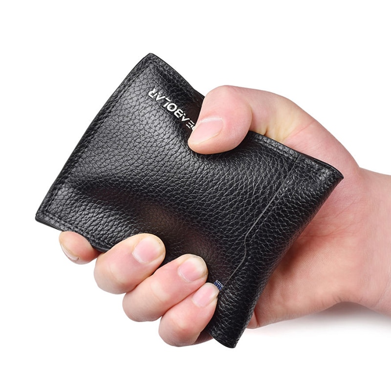 Men's Short Wallet Casual Card Bag Purse Multi-function Luxury Large-capacity Wallet Men's Purses Credit Card Holder