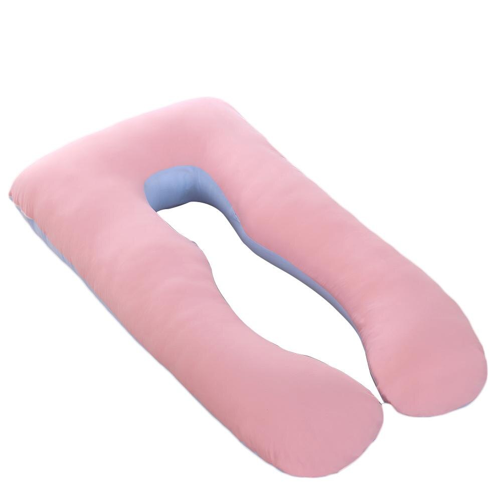 Pregnant Women Sleeping Support Pillow Full Body PW12 100% Cotton Comfort U Shape Maternity Bed Pillows Pregnancy Side Sleepers