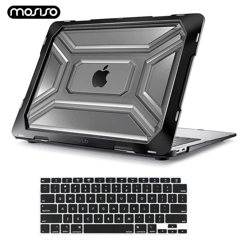 Laptop Case For MacBook Air 13 Inch Release A2179 with Retina Display Plastic Hard Shell Cover TPU Bumper & Keyboard Cover