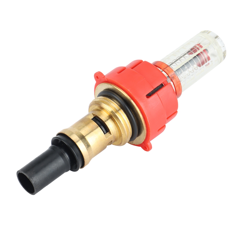 Water Separator,Intelligent Temperature Control Geothermal Water Separator, Floor Heating Parts, 1/2Inch DIY Replacement