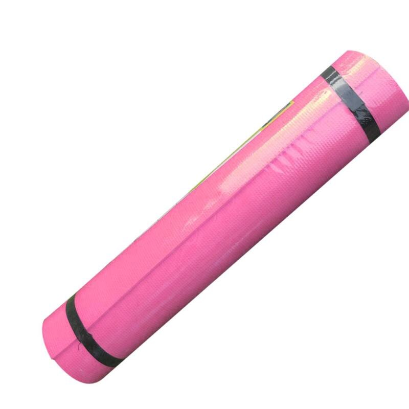 Alfombra para gimnasio y Yoga, alfombra gruesa de 10MM para Fitness, Pilates, entrenamiento, gimnasia para principiantes: pink