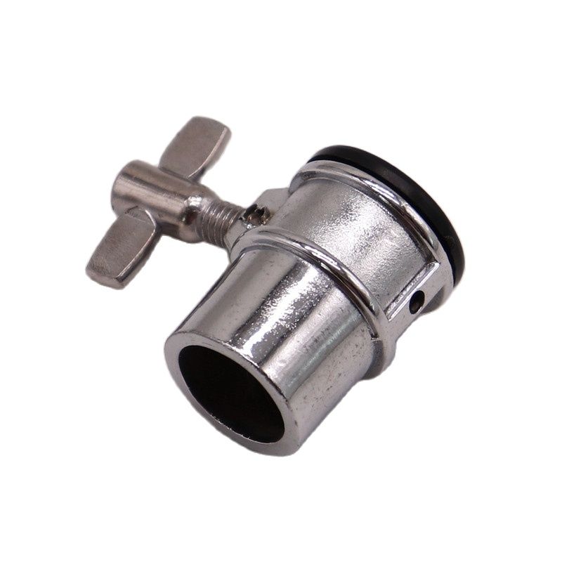 Hanging Truss Pipe Fittings Bracket Fittings 19mm 16mm Diameter Bracket Metal Pipe Sleeve Silver Color 1 Piece